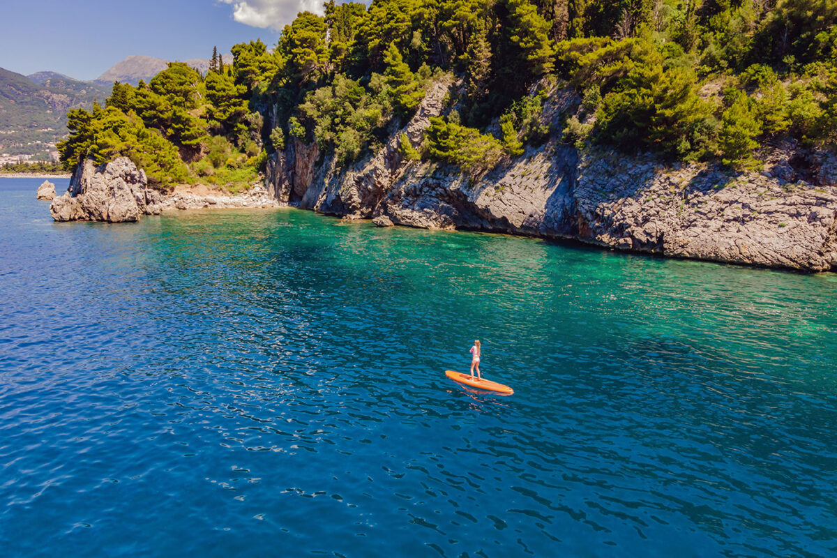 SUP-Skills in Kroatien auffrischen