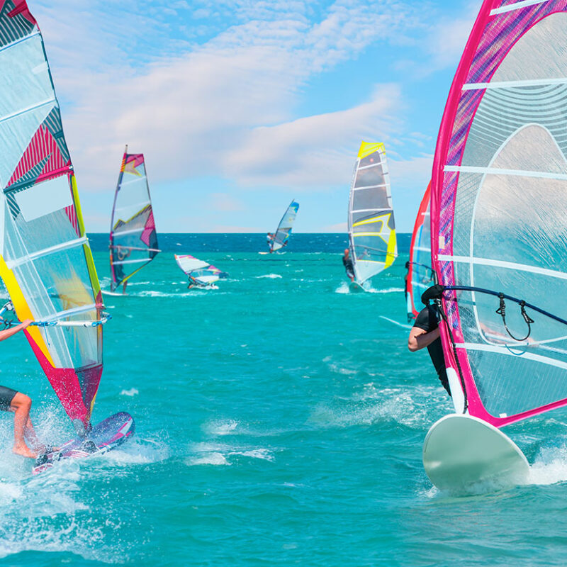 Windsurfen in Šibenik Windrose Wassersportzentrum Amadria Park