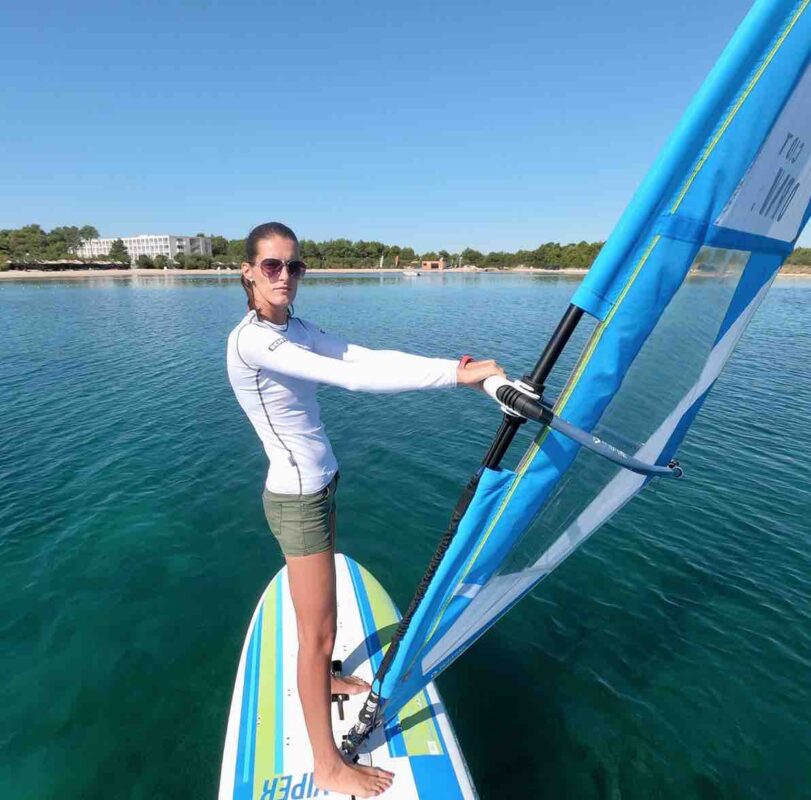 Experienced windsurfing instructor