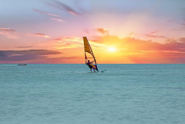 Discover the joy of windsurfing, : Windsurfing in Šibenik in June: Perfect conditions for your active holiday in Croatia
