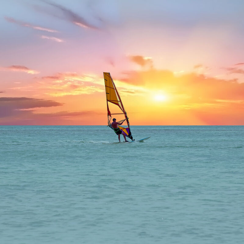 Discover the joy of windsurfing, : Windsurfing in Šibenik in June: Perfect conditions for your active holiday in Croatia
